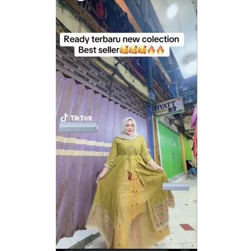 GAMIS DRESS HINDI KAJOL MOTIF TERBARU