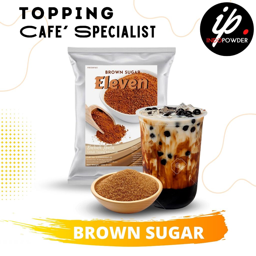 

Indopowder - Bubuk BROWN SUGAR 1Kg I GULA AREN Murni Tanpa Campuran untuk Tambahan Minuman & Makanan