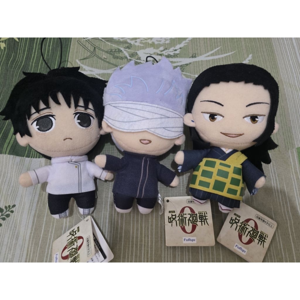 Jujutsu Kaisen Furyu Plush Boneka Gojo Satoru Geto Suguru Okkotsu Yuuta
