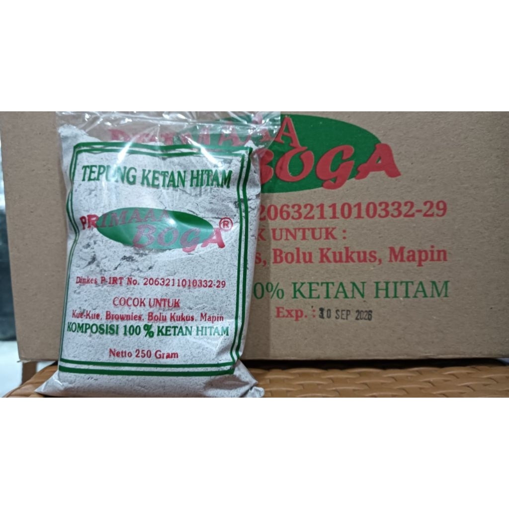 

tepung ketan hitam merk prima bogasari