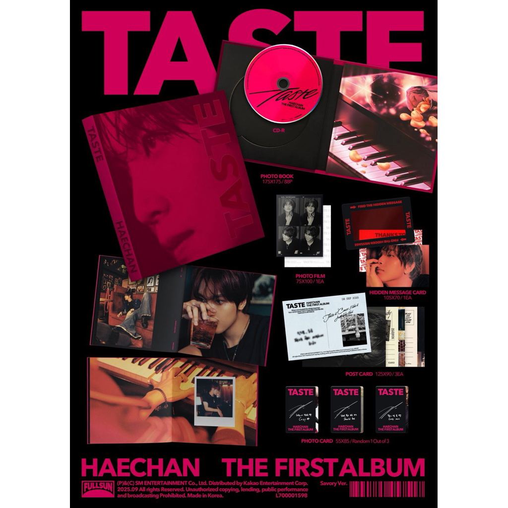 Album Savory vers Haechan Taste