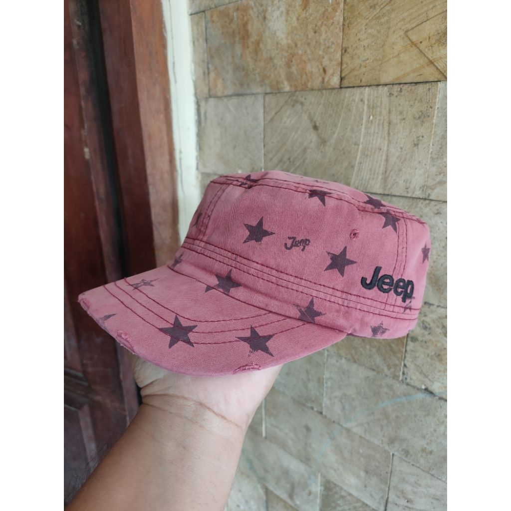 Topi Komando Jeep Original Scnd Fashion Pria/Wanita