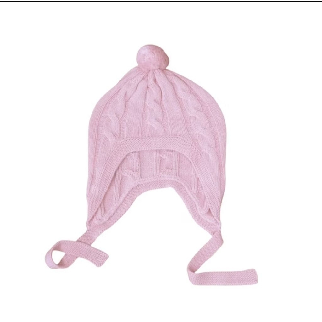 Bamboo and bub - Bamboo knit hat pompom