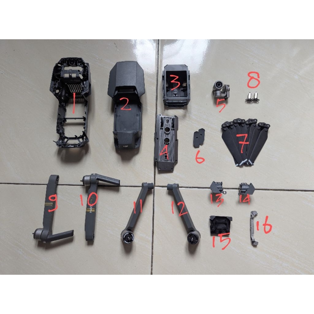 part dji mavic pro,suku cadang mavic pro dji,drone mavic pro