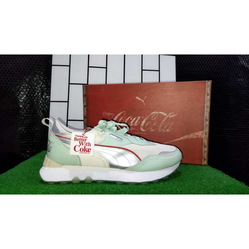 Sepatu PUMA x COCA COLA RIDER FV Edition - Original Size 44