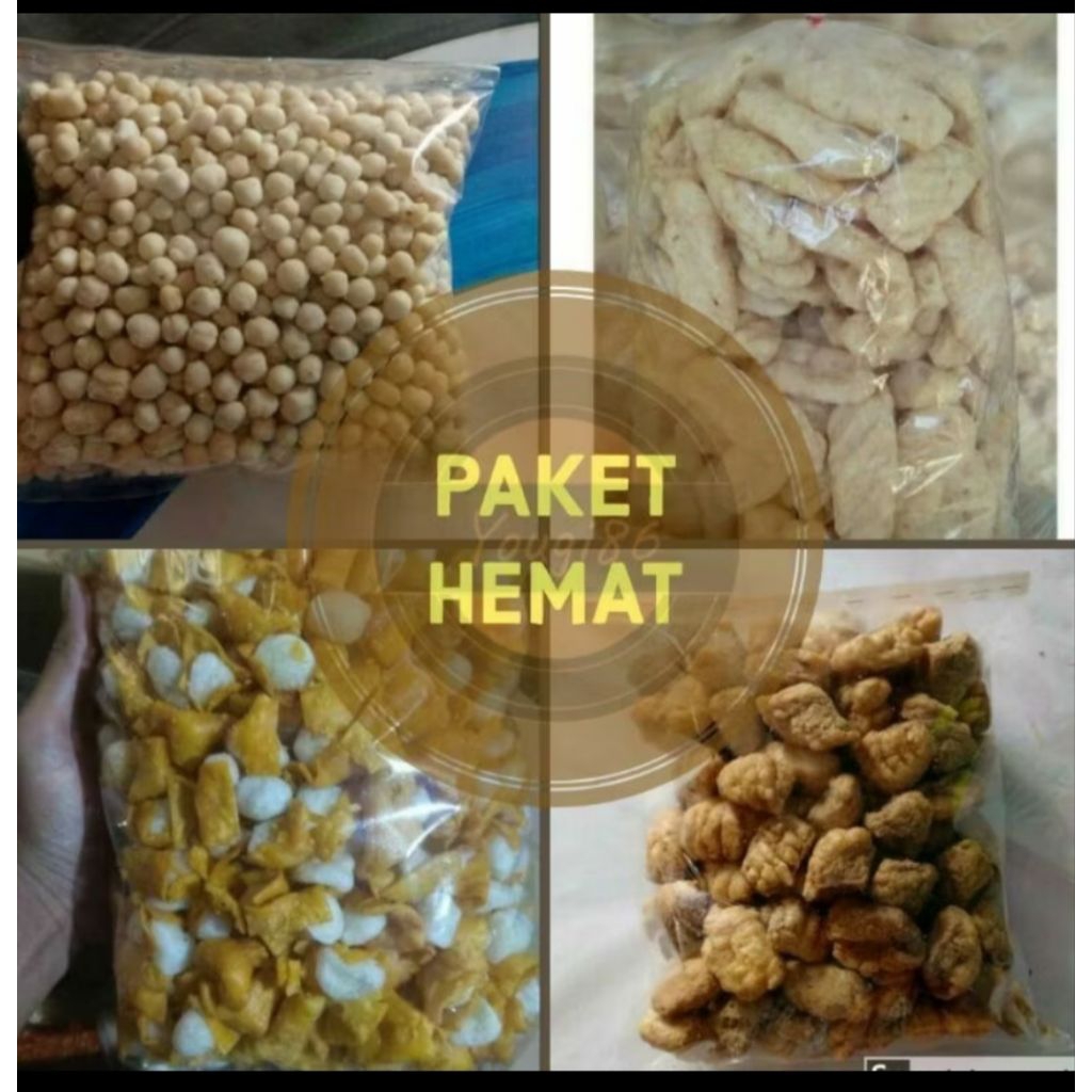 

Paket komplit toping baso Aci siomay mini kering - pilus Cikur - lidah cuanki - tahu cuanki