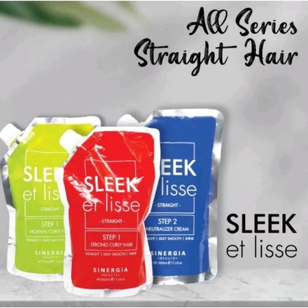 Ilvasto Sleek Bonding Step 1 / Netral 500ml - Pelurus Rambut