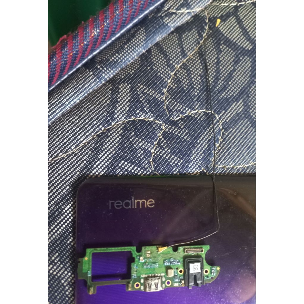konektor cas dan antena realme 3 pro ori copotan hp garansi normal