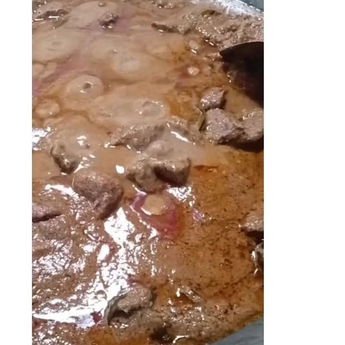 dendeng kering khas Padang