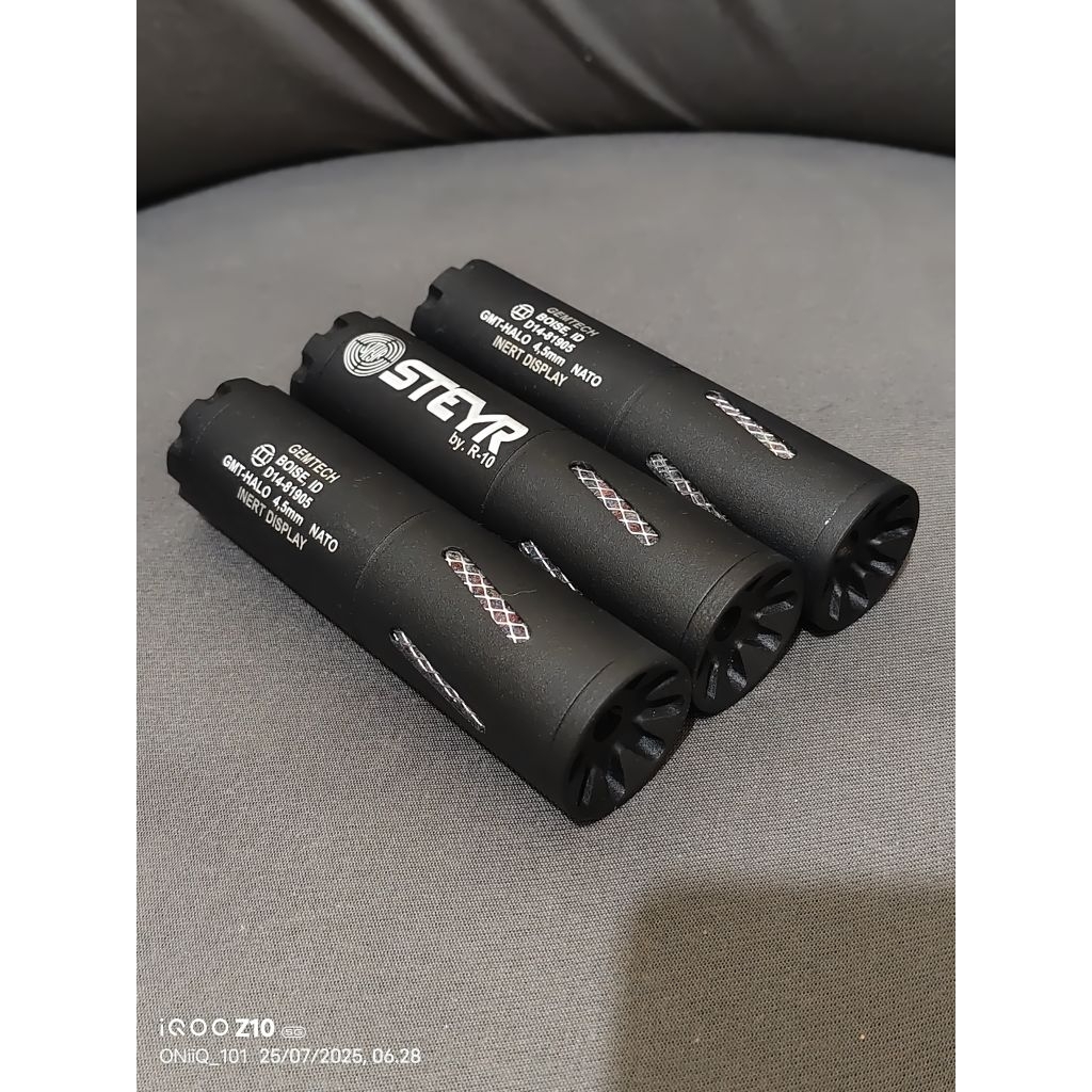 Perdam Senyap Mungil Od32/12Cm | Silencer Peredam Mewah Od32