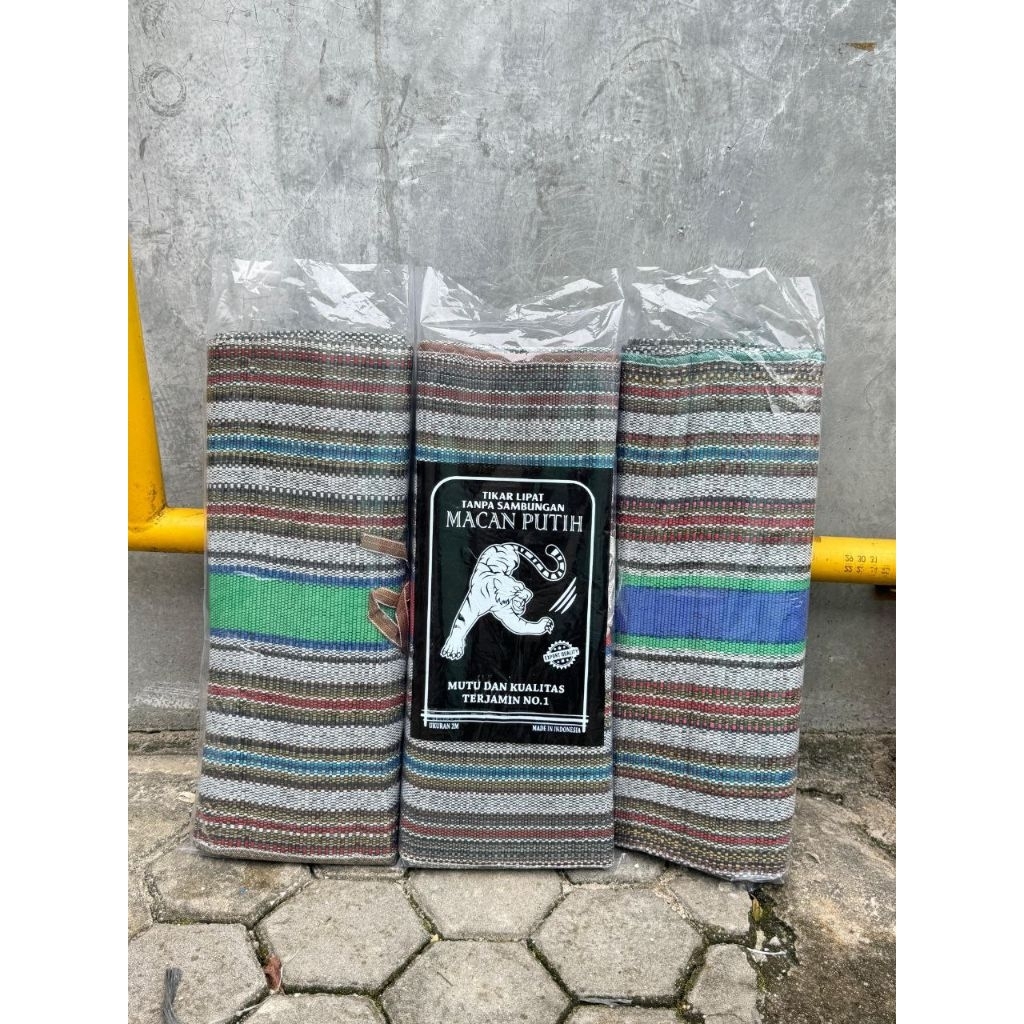 Tikar lipat hajatan Merk macan putih Uk asli 165 x 179cm