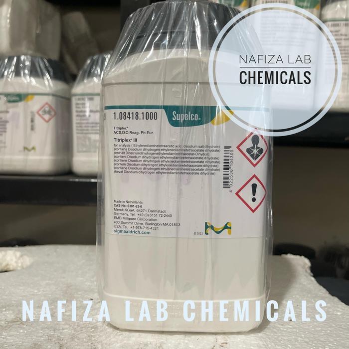 TITRIPLEX III 100gr MERCK 108418 / EDTA / Disodium Edta/Na2Edta REPACK