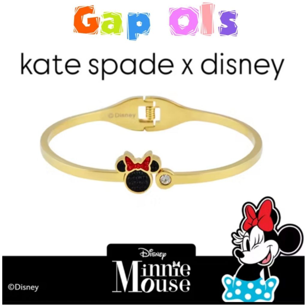 Gelang Disney Kate Spade x Disney Bangle Minnie Mouse Gelang Anak Gelang Dewasa