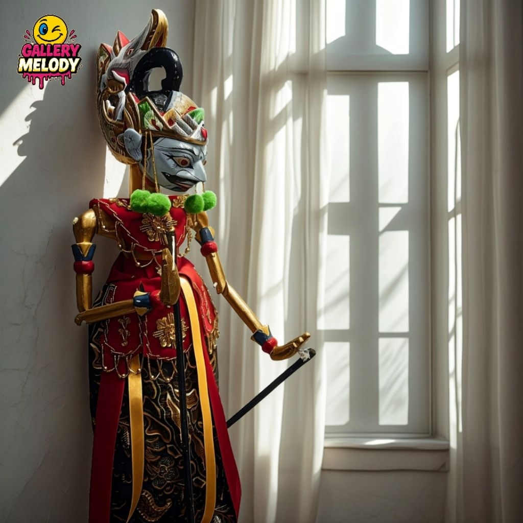 Wayang Golek Gatotkaca Medium Quality