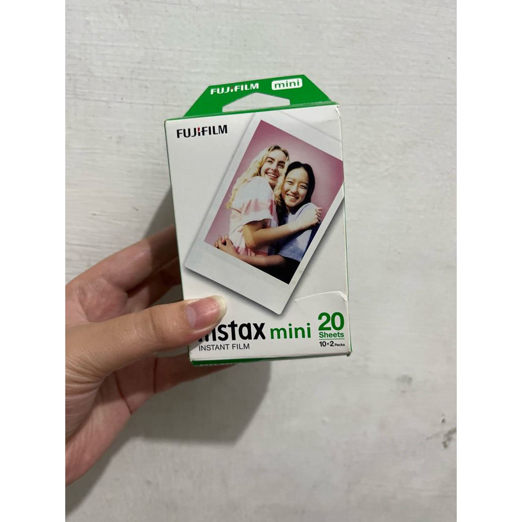 polaroid instax refill, isi ulang kertas polaroid mini plain paper, kertas putih tanpa bingkai, isi 