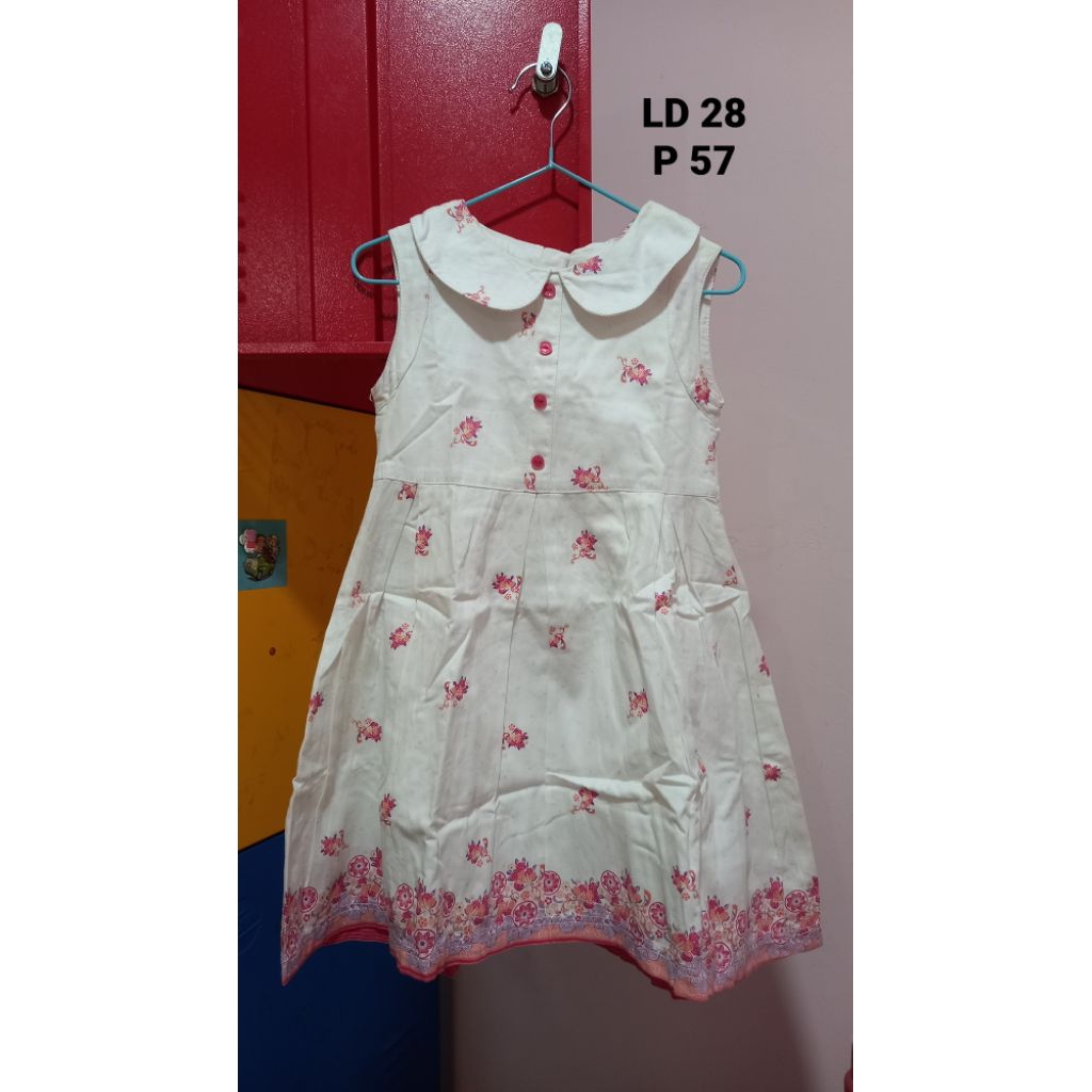 Dress anak perempuan (merk JSP).