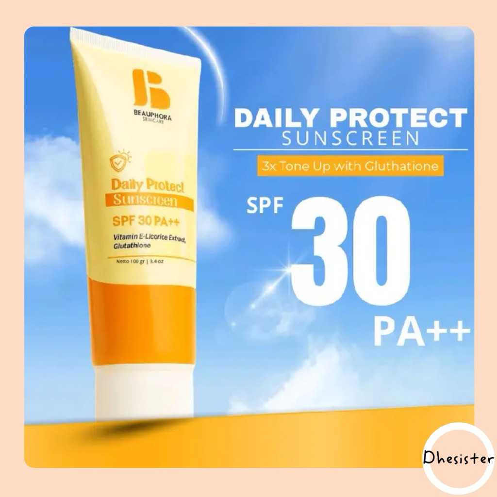 Dhesister•Beauphora Sunscreen 3x Tone Up Whitening Day Cream