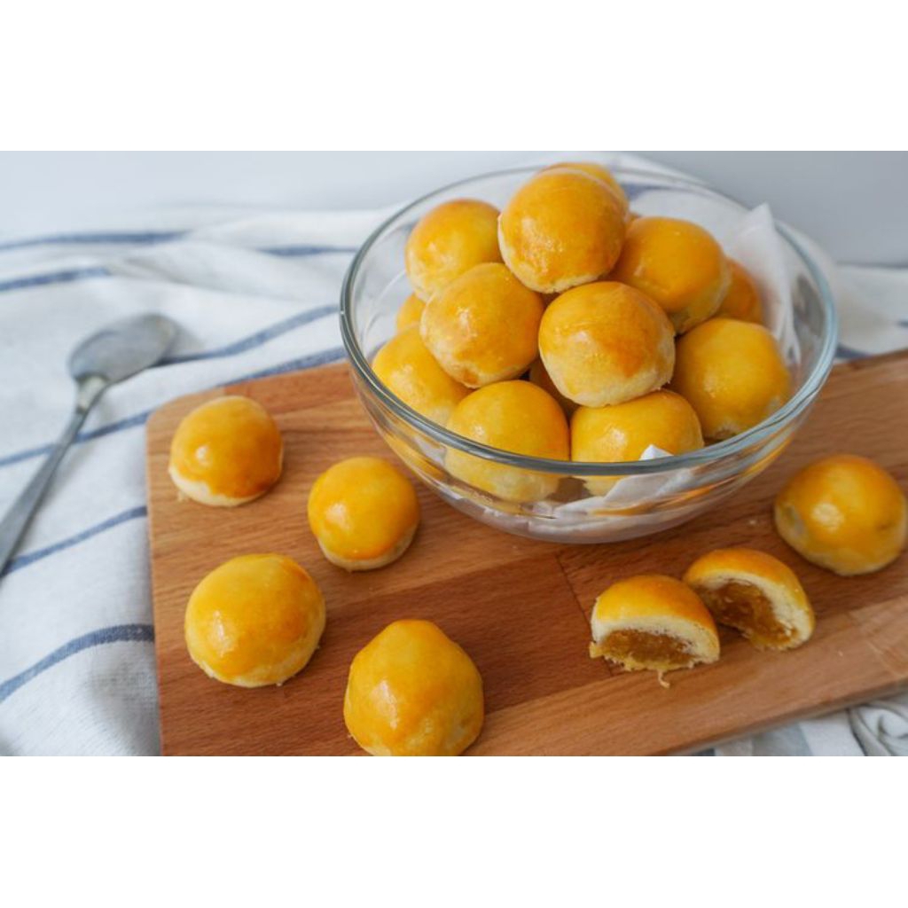 

nastar lumer lembut 500gram klasik keju biji Ketapang kue kuwuk