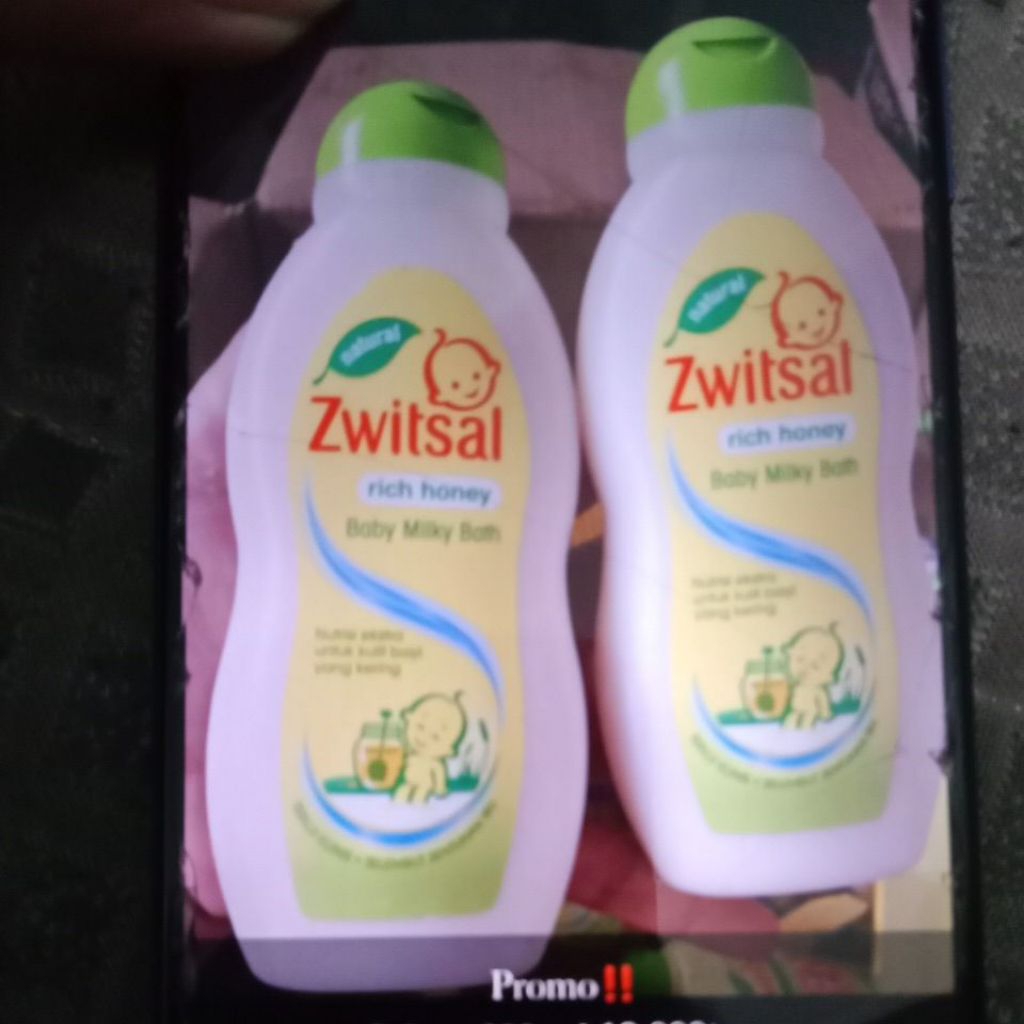 Zwitsal baby sabun & shampoo 200 ml / zwitsal sabun