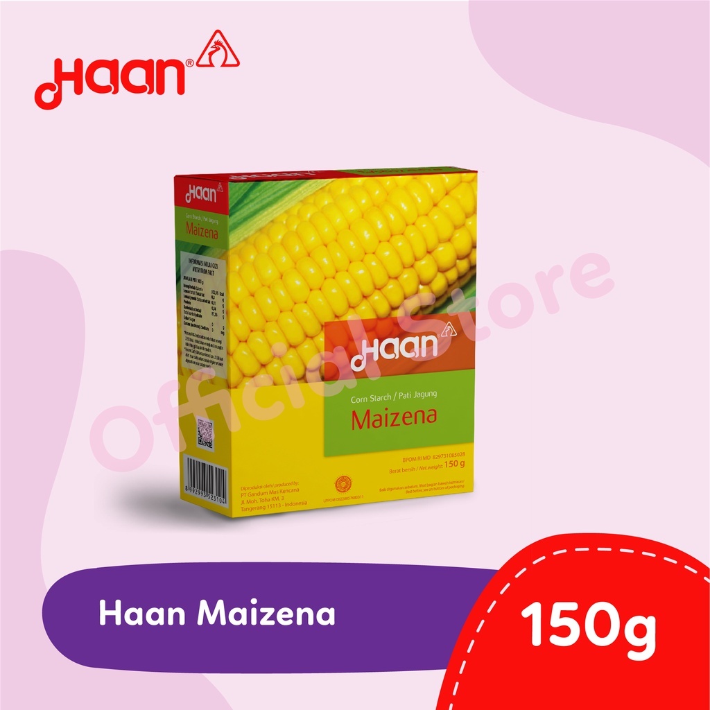 

[oddsolshop] pekanbaru/Haan Maizena 150 gr