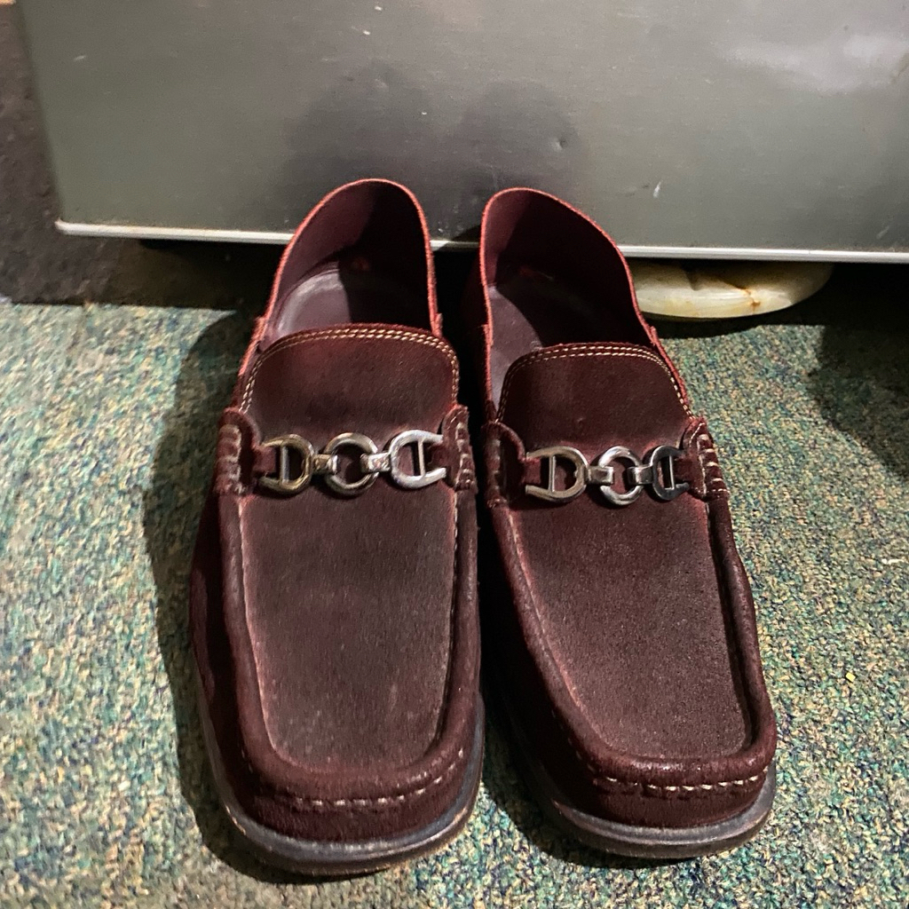 sepatu pria aigner size 40 original second masih bagus