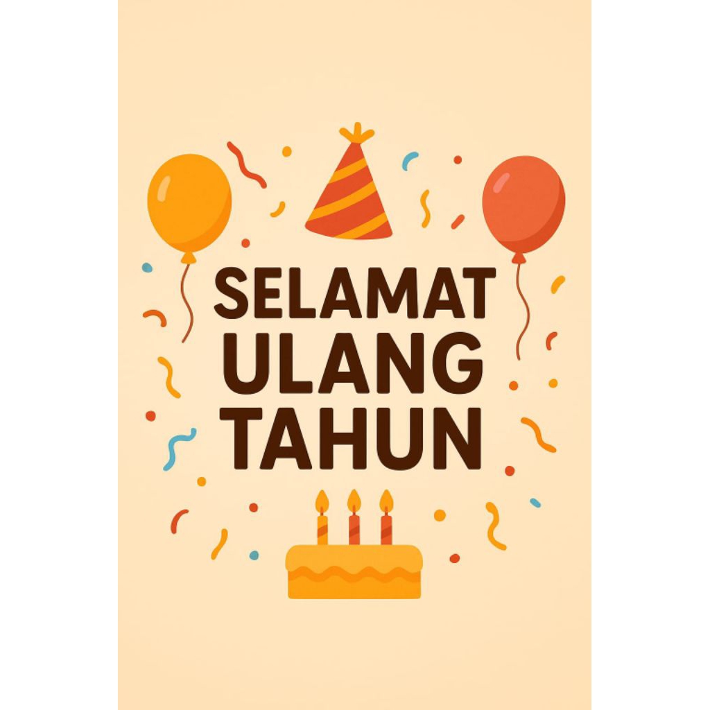 kartu ucapan selamat ulang tahun