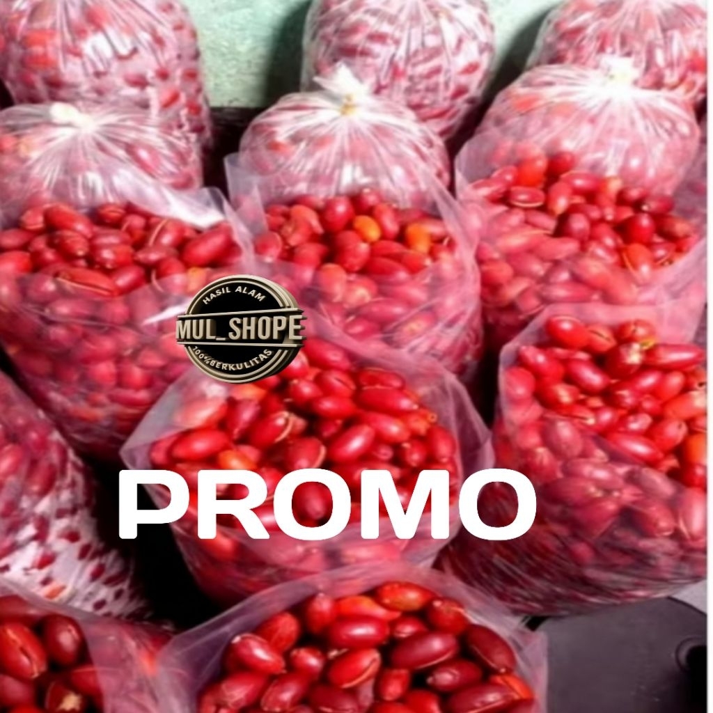 KULIT MELINJO SEGAR 1KG KULIT MELINJO MERAH,MATENG