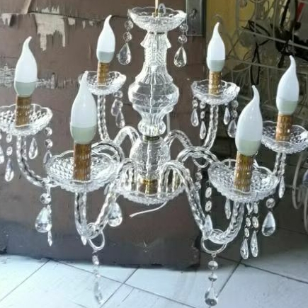 Lampu Gantung Gold / HIASAN DEKORASI PERNIKAHAN