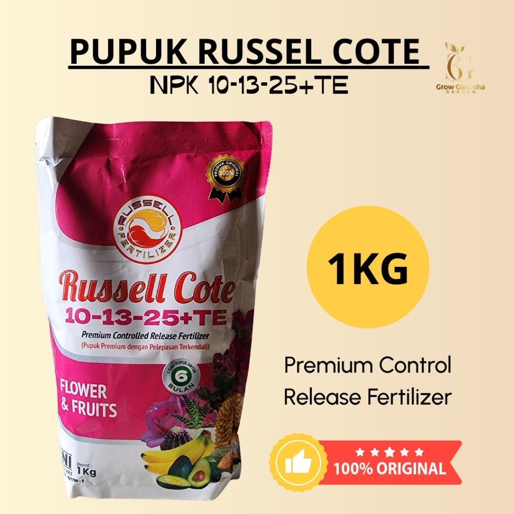 RUSSEL COTE NPK 10-13-25+TE || 1 KG