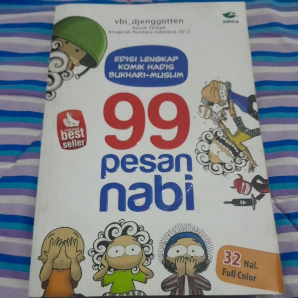 preloved komik bestseller 99 Pesan Nabi Edisi Lengkap Komik Hadis Bukhari-Muslim by VBI Djenggotten