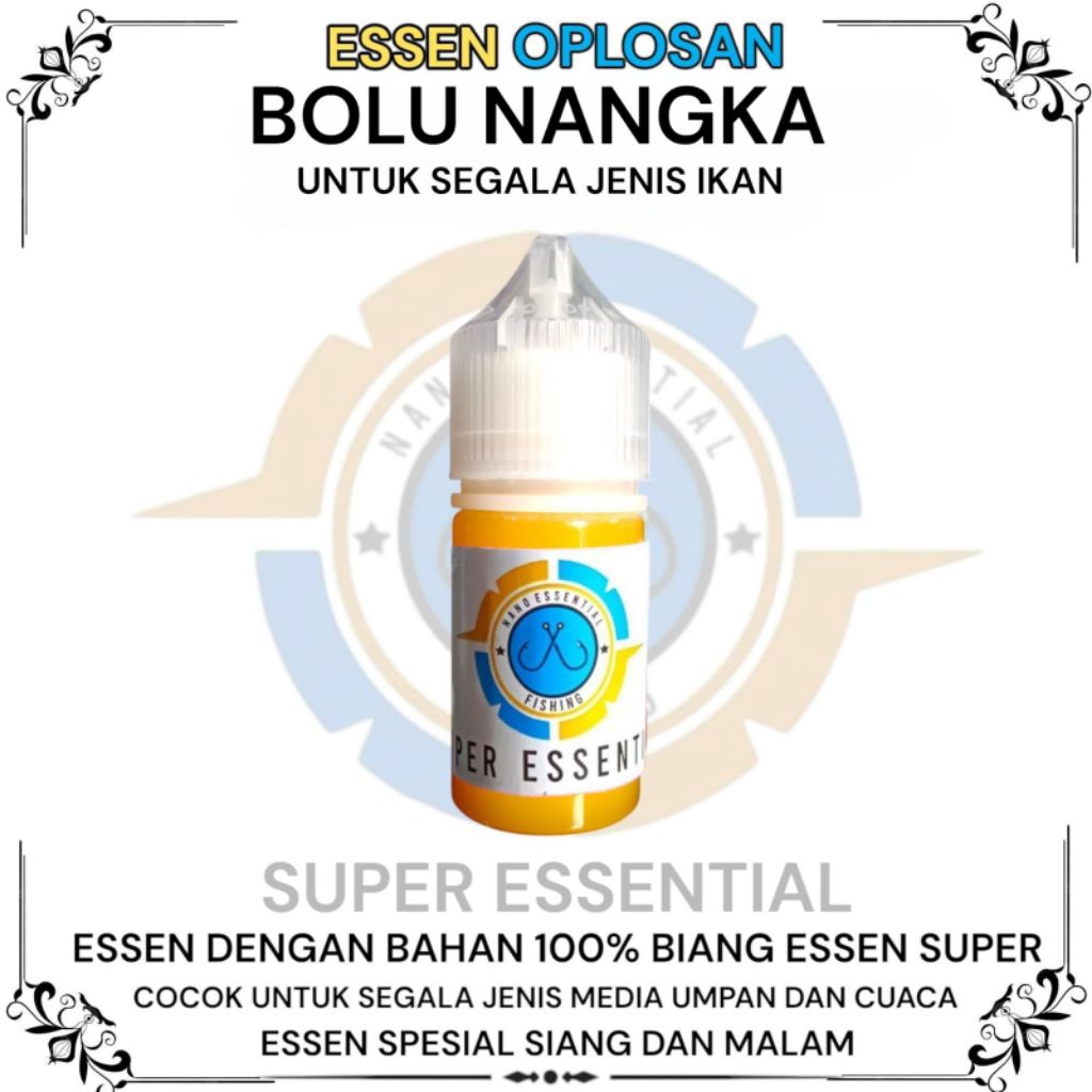 Essen oplosan Bolu nangka 30ml spesialis ikan mas bawal patin nila lele