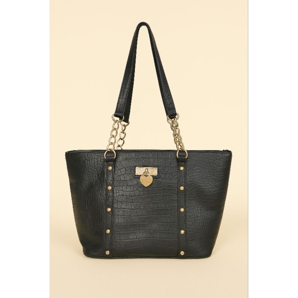 preloved tote bag shoulder bag black Lovecat