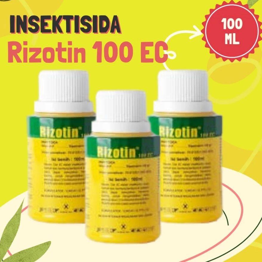 Rizotin Insektisida 100EC 100ML, Efektif Pembasmi Serangga | RIZOTIN INSEKTISIDA | RIZOTIN.