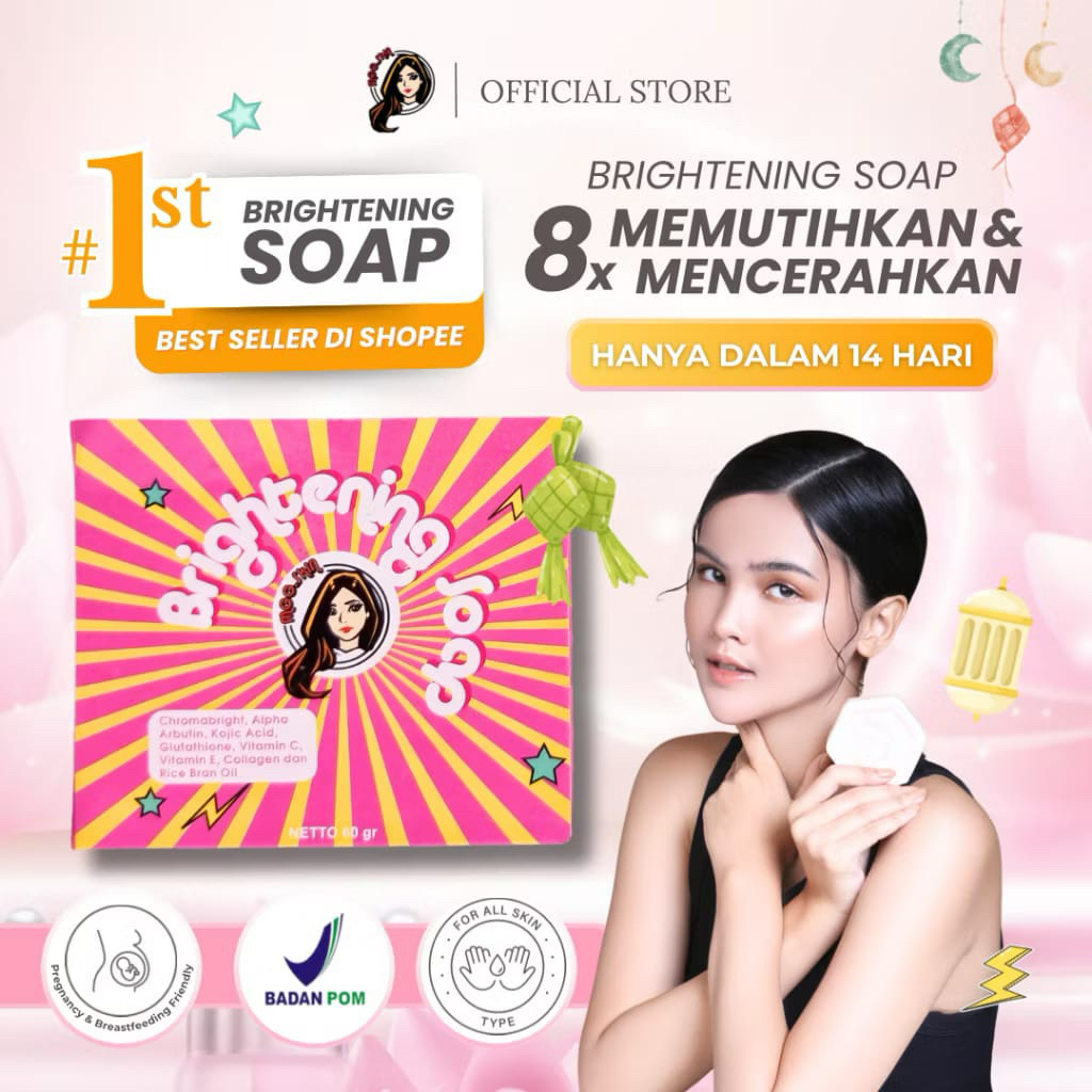 MGGSKIN Body Soap []  ( sabun pemutih badan , bekas luka , koreng , jerawat punggung , kulit belang)
