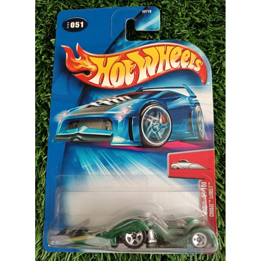 HOT WHEELS CROOZE LEMELT HIJAU GREEN