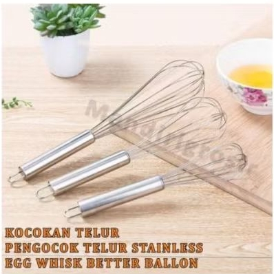 KOCOKAN TELUR KECIL/KOCOKAN TELUR STAINLES/ALAT PENGOCOK KOCOKAN TELUR