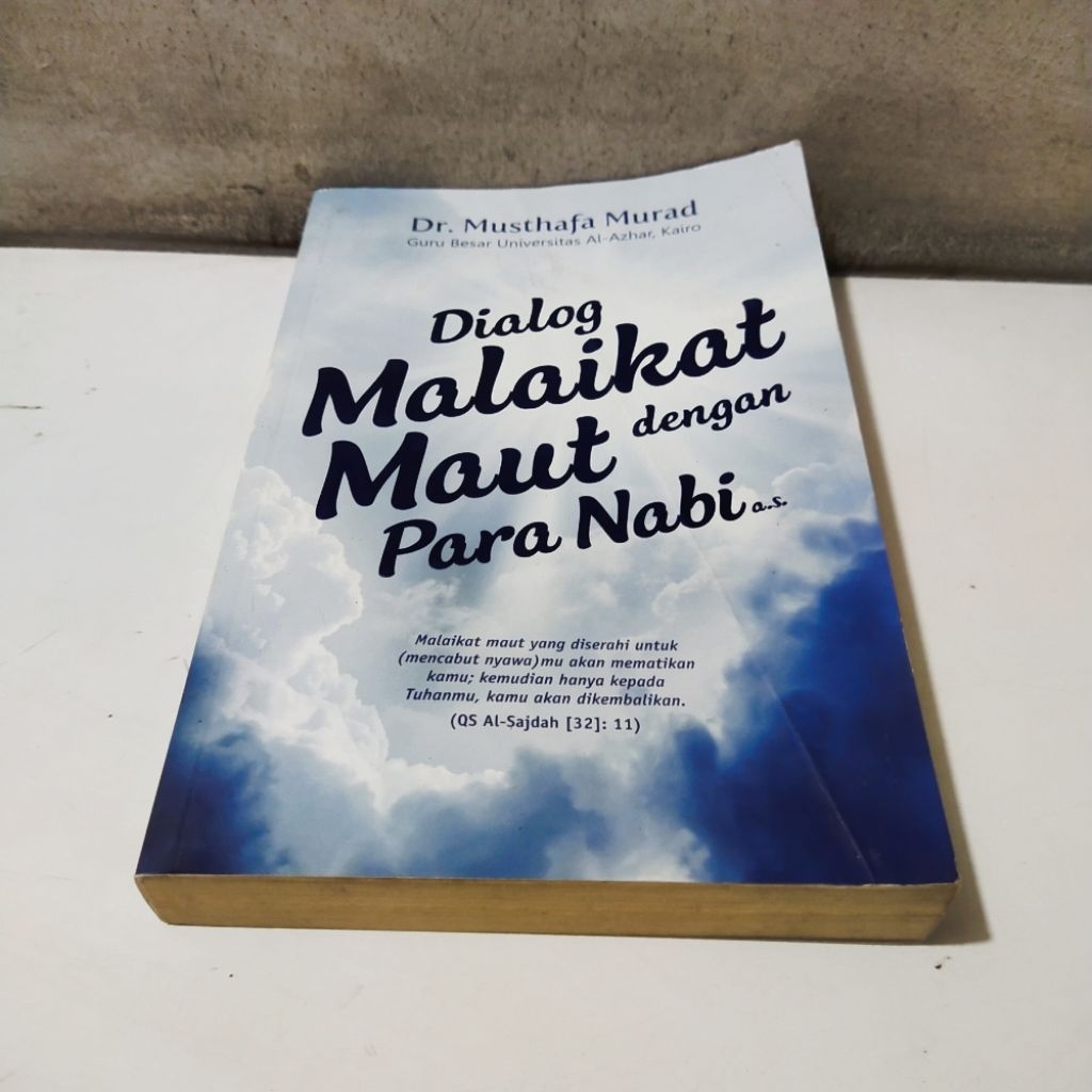 Buku Obral Super Murah - Buku Dialog Malaikat Maut dengan Para Nabi a.s.