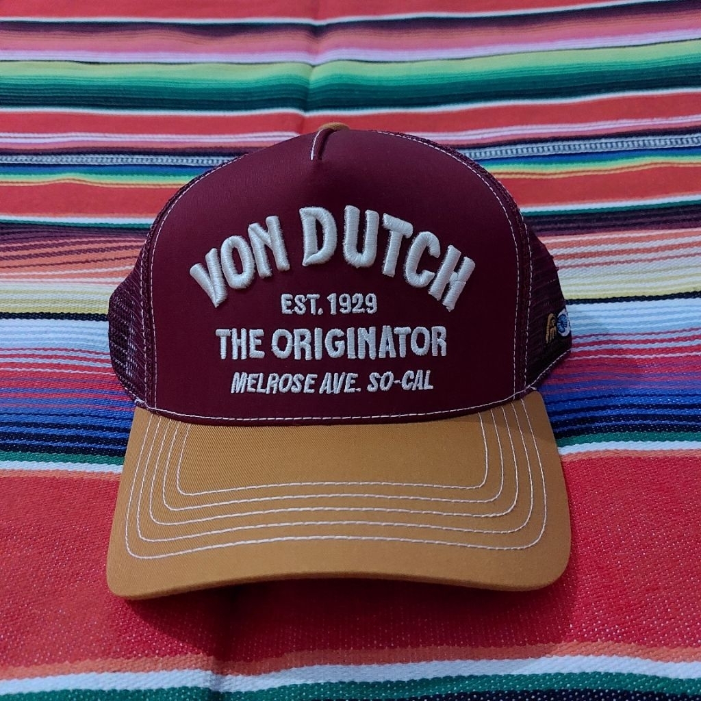 TRUCKER HAT - VON DUTCH ORIGINAL