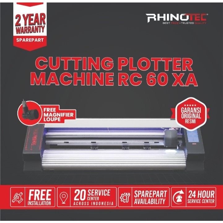 Mesin Cutting Sticker Polyflex Rhinotec RCXA - 60