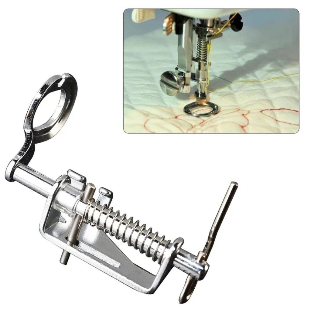 SEPATU JAHIT BORDIR UNTUK MESIN JAHIT HITAM HIGHSPEED DAN PORTABLE