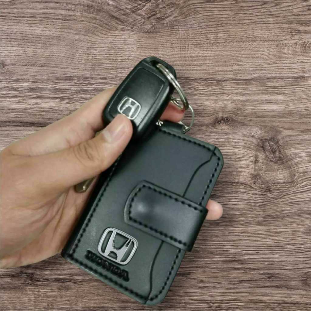 Dompet STNK E-TOLL SIM Gantungan Kunci Motor HONDA / Dompet Gantungan Kunci Lipat Dua honda