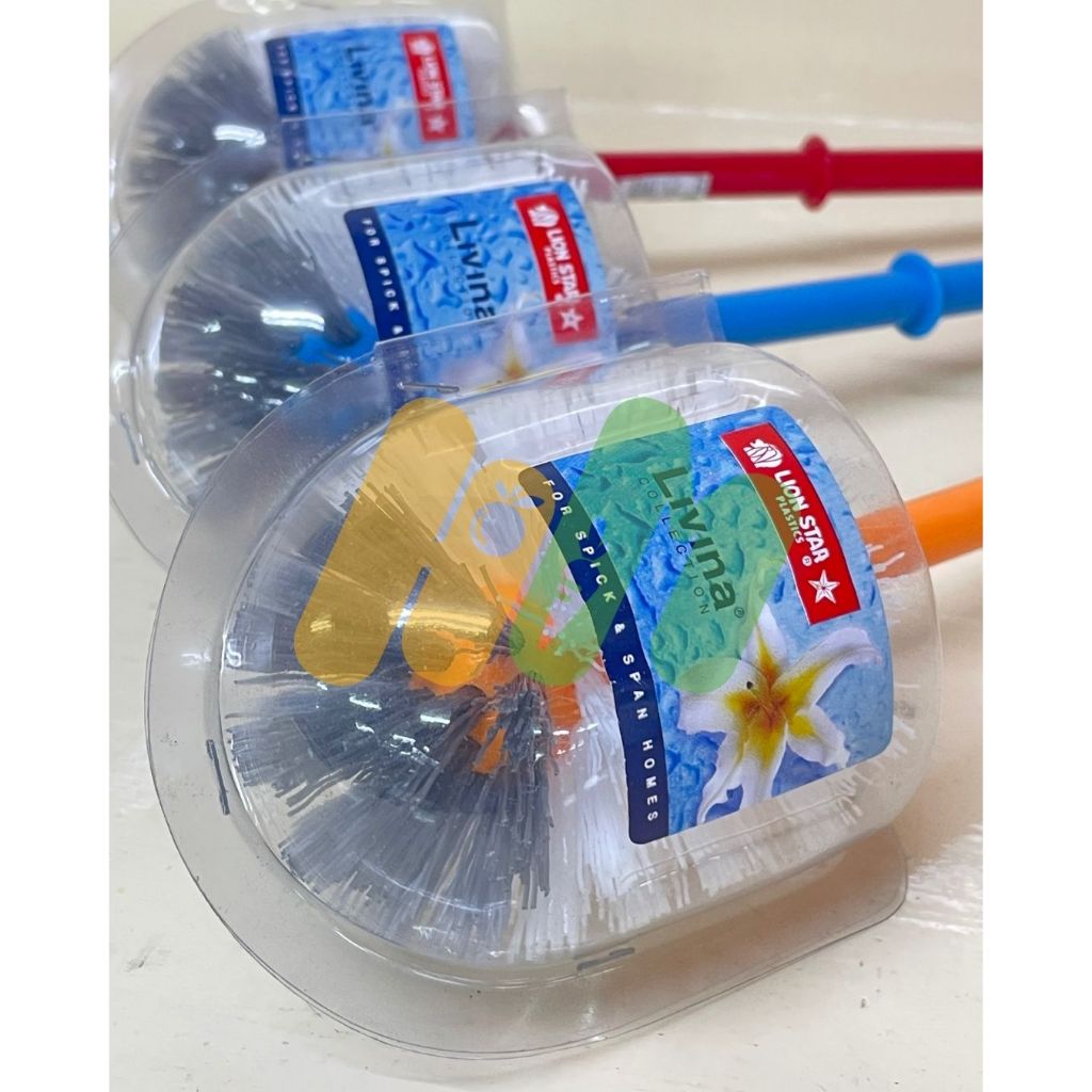 SIKAT TOILET WC GAGANG PLASTIK LION STAR / SIKAT KAMAR MANDI BULAT