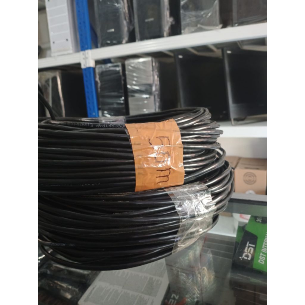 kabel lan 50Meter + Connector