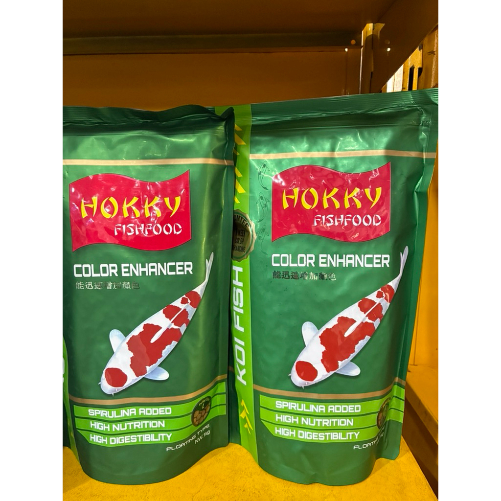 HOKKY SPIRULINA PAKAN IKAN KOI