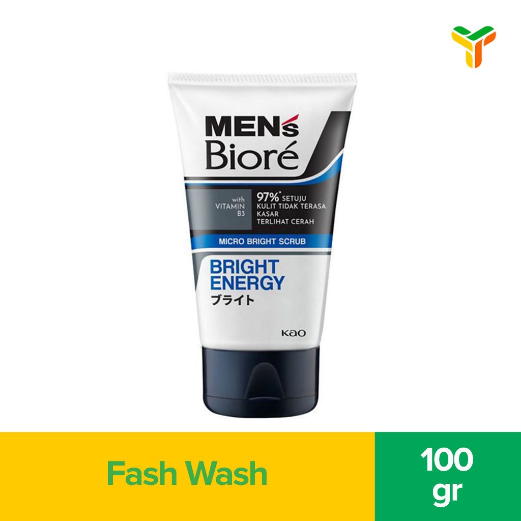 Biore Men Facial Foam White Energy 100 Gram