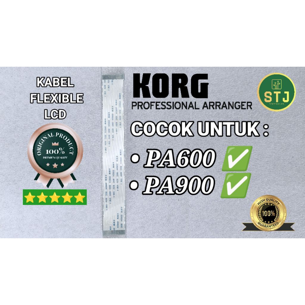 KABEL FLEXIBLE LCD KORG PA600 PA900