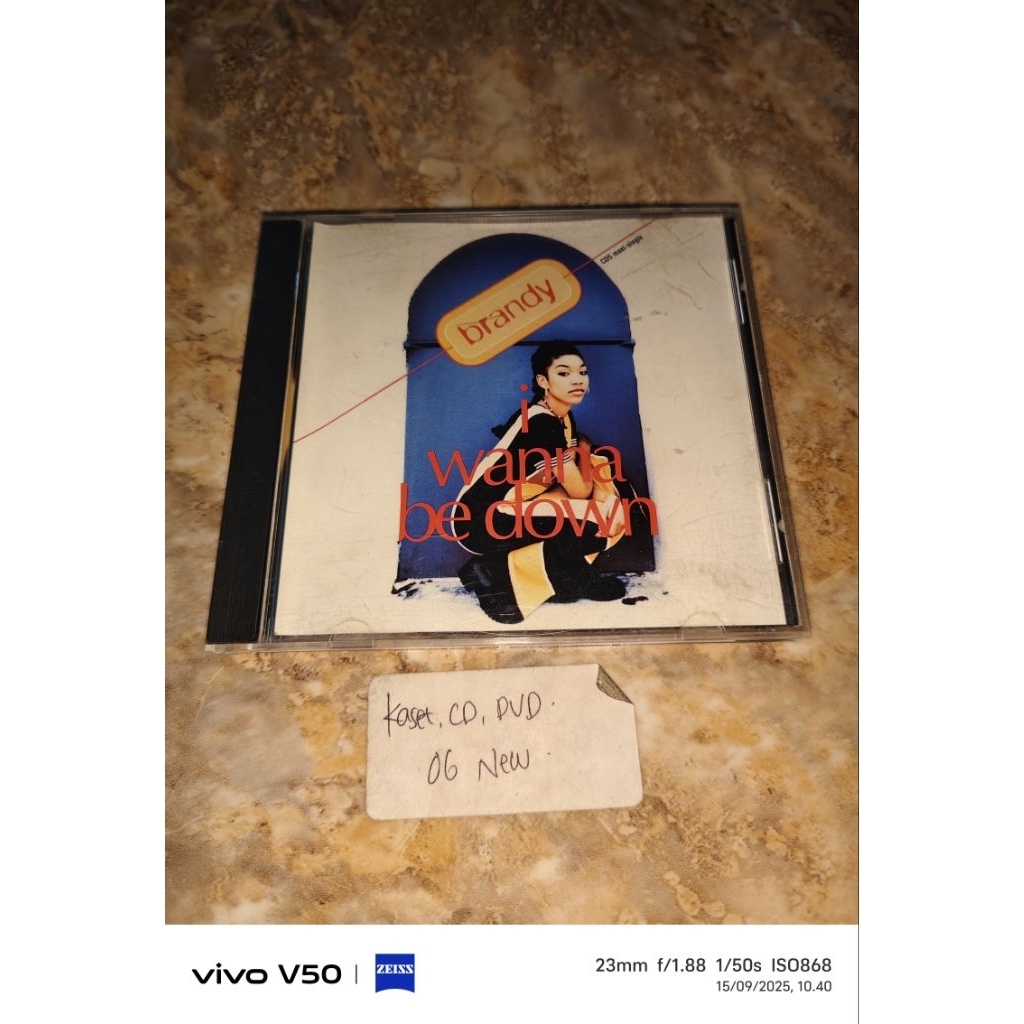 Kaset CD Brandy - I Wanna be down