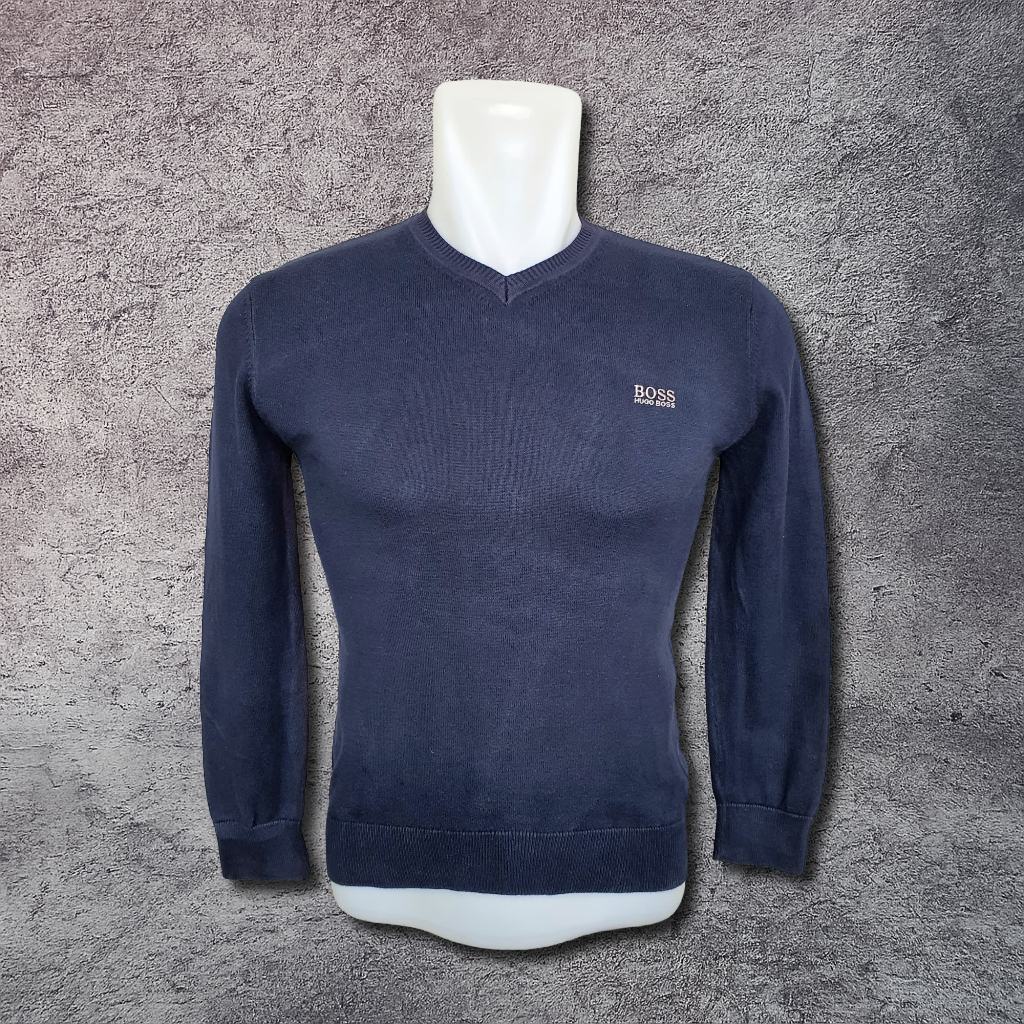 Baju Kaos Sweater Wanita / Anak HUGO BOSS - Size S / Lebar Dada 42 cm - Original - Second