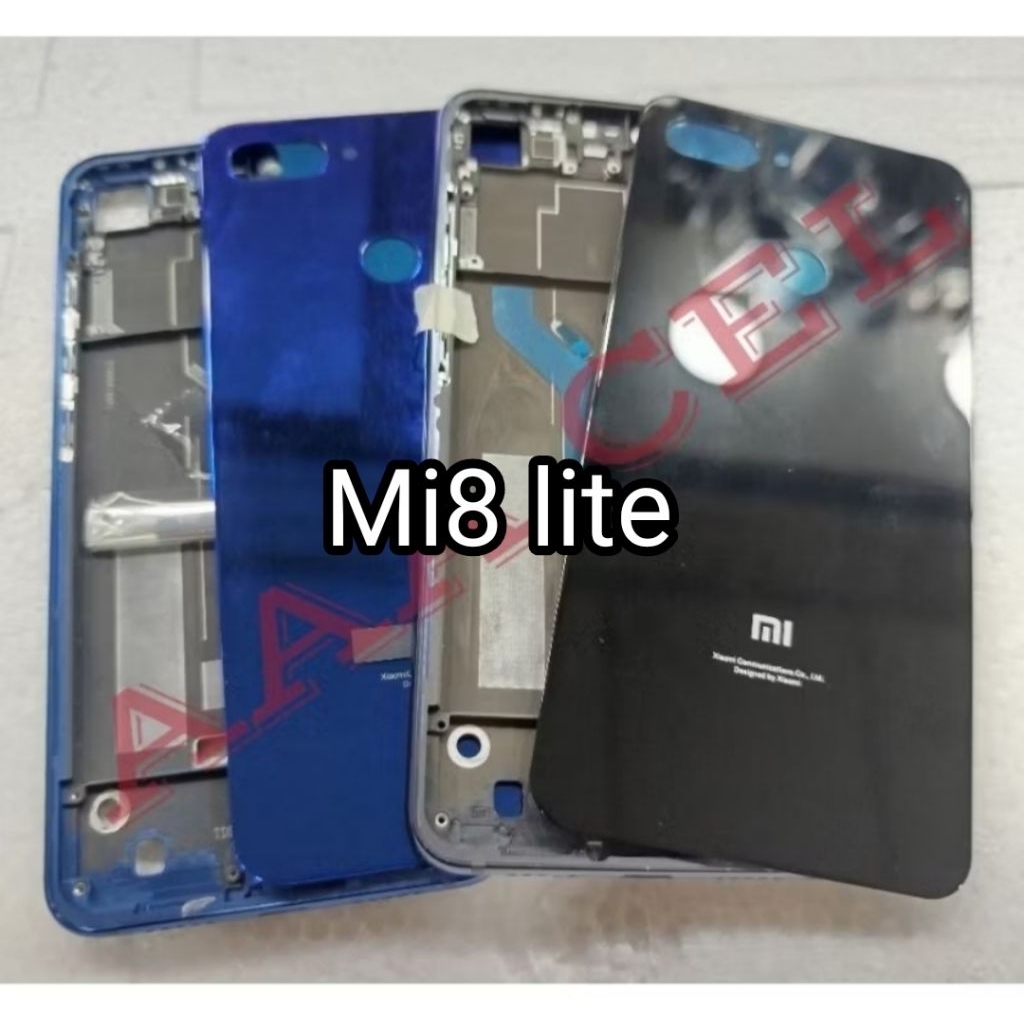 Cesing Kesing Housing Fullset Backdoor+Frame Bazel Xiaomi Mi8 Lite