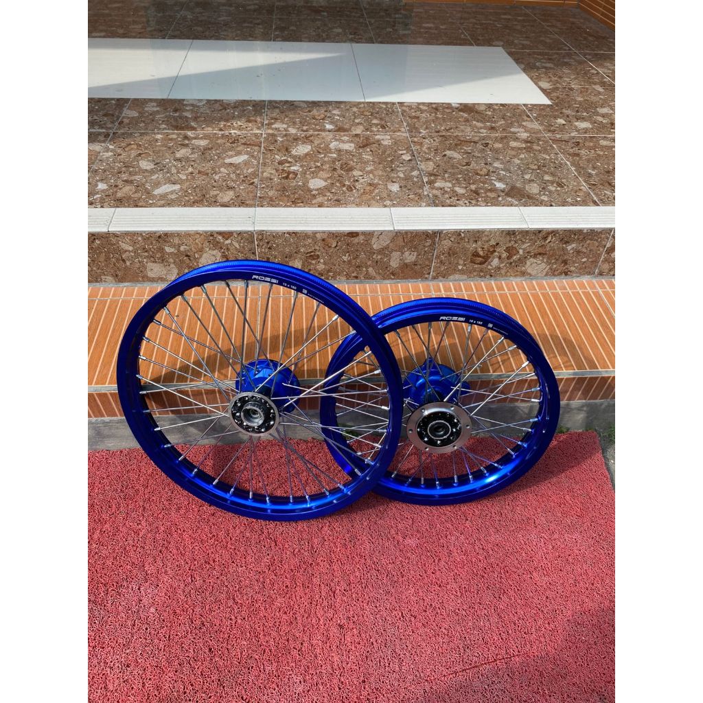 Wheelset KLX 16/19 Roda Offroad KLX S Ring 16 19 Tanpa Ban